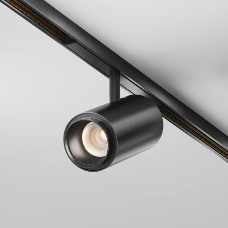Трековый светильник низковольтный светодиодный 48V 12W 2700-6000К Maytoni Technical Focus Zoom TR244-4-12WTW-DD2-B