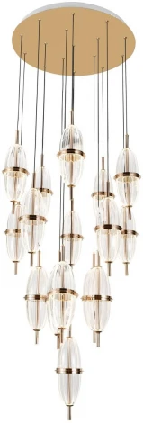 Потолочная люстра каскадная Alfa Light F2524-06 (LED, 220V, на проводе)