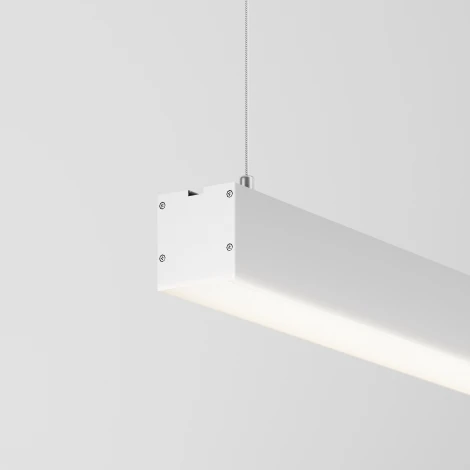 Подвесной светильник линейный светодиодный Maytoni Technical LL312022 4000K 50x50 серебро 1,5 м