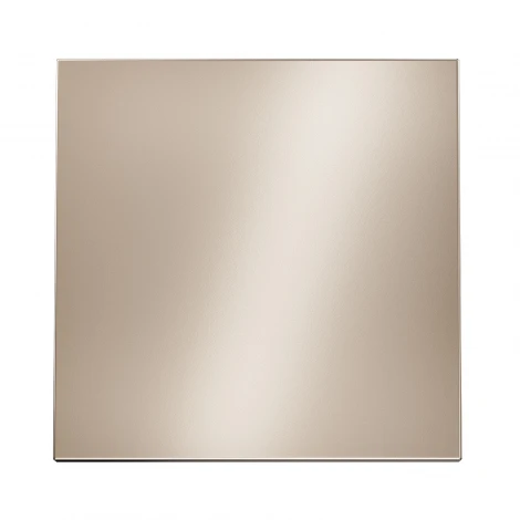 Клавиша для выключателя/переключателя одноклавишного (платина) Voltum S70 Metal VLSM000110