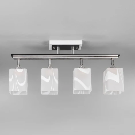 Потолочная люстра Eurosvet 3525 3525/4 алюминий