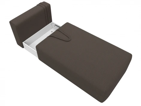 Модуль канапе Лига-060 НПБ (ЛДСП,Брус,Фанера,Рогожка/Коричневый) Лига Диванов 129729