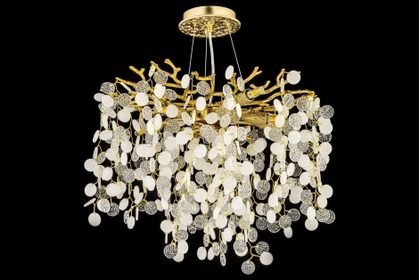 Подвесная люстра Dio D`arte Tavenna Antigue Tavenna H 1.5.46.103 A (220V, хрусталь, на тросе)