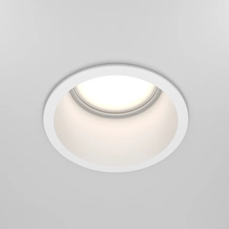 Встраиваемый светильник Reif GU10 1x50Вт Maytoni Technical DL049-01W (220V, круглые)