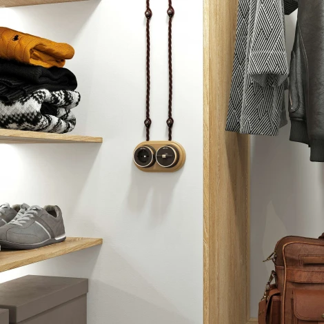 Рамка на 2 поста (светлый бук) Werkel W0025224 (a050996)