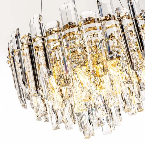 Подвесная люстра хрустальная Modelux ML.7088.400 GD