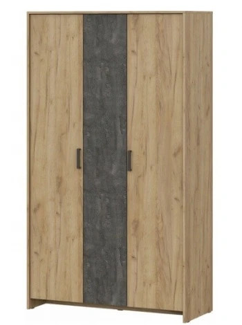 Шкаф трехстворчатый Арника для одежды Лофт