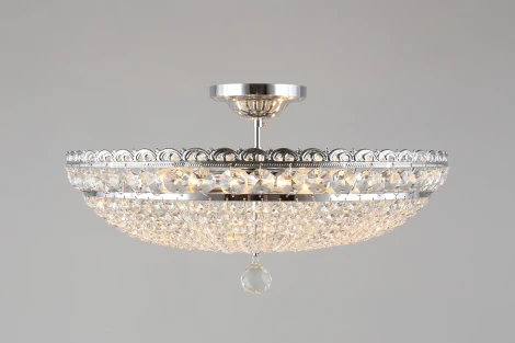 Потолочная люстра на штанге хрустальная Wiga APL.758.07.09