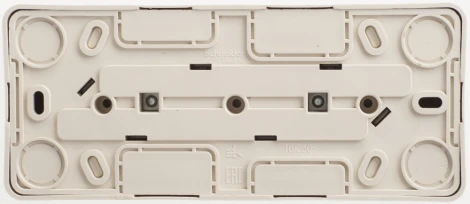 Розетка накладная тройная без заземления со шторками (кремовый) Systeme Electric Etude PA16-010K