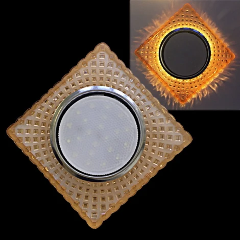 Встраиваемый точечный светильник Reluce 53401-9.0-001PL GX53+LED4W TEA (220V)