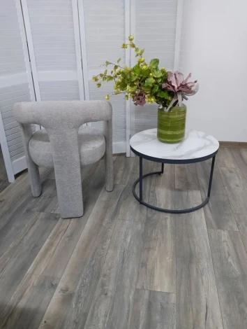 Стул ДИВА (DIVA) цвет 08 Светло-серый, ткань M-City 64781