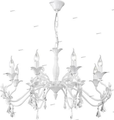 Подвесная люстра Arte Lamp Angelina A5349LM-8WH