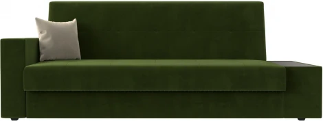 Диван-книжка Лига-020 стол справа (Зеленый,Бежевый/Микровельвет) Лига Диванов арт.118498