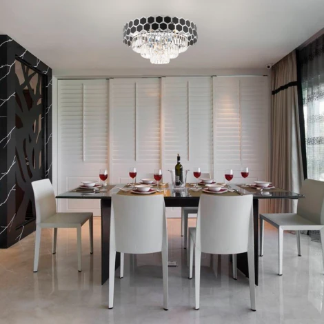 Потолочная люстра хрустальная Arte Milano Sorrento-5009 375009/6+3/20/590 CR (220V)