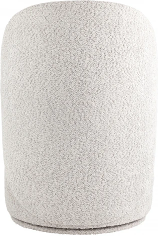 Пуф Loreen вращающийся букле светло-серый Stool Group (арт.УТ000039106)