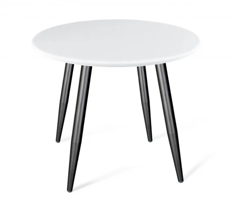 Стол Sheffilton SHT-TU104/80 МДФ черный муар/белый 3707442302