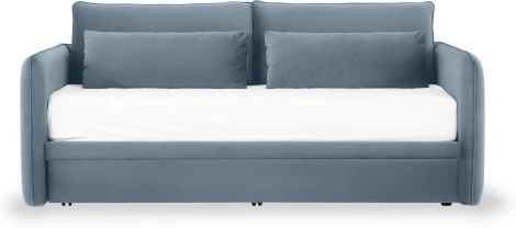 Кушетка Vicari ОГОГО (арт.815015), (Ткань/Голубой)