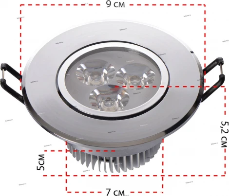 Встраиваемый точечный светильник MW-Light Круз 637012603