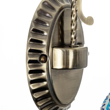 Бра ковка с подвесками Citilux Каир Мозаика синяя CL419316