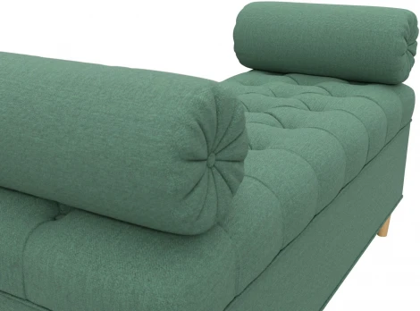 Банкетка Глория (Зеленый/Рогожка) Лига Диванов арт.125842