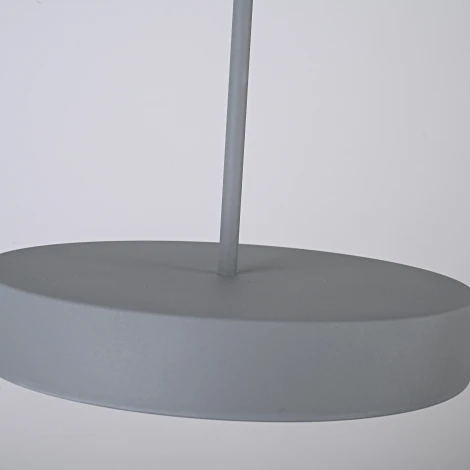 Подвесной светильник Wi-Fi Turna One D30 Gray By By ImperiumLoft Turna-One01 (LED, 220V, голосовое управление, умный дом - Алиса, на проводе, круглые)