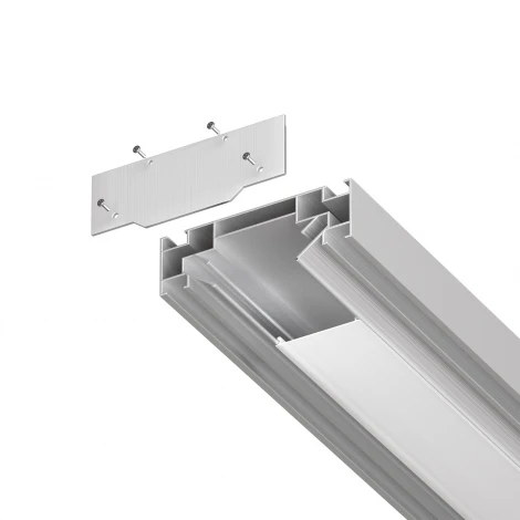 Профиль встраиваемый в натяжной потолок под трек Barra (1упаковка=6шт) Lightstar Barra Base 502420-6AI