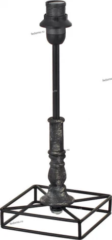 Основание настольной лампы Eglo Vintage, 1 лампа, черный с серебром