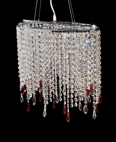 Подвесная люстра Lumina Deco Santosa LDP 7051-4 CHR