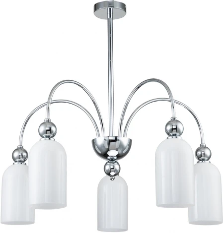 Потолочная люстра на штанге Escada ODE 686/5PL Chrome (220V)