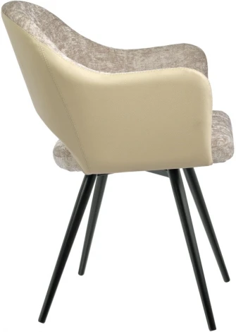 Стул Bradex Home Bruno латте шенилл с экокожей с поворотным механизмом (RF 0675)