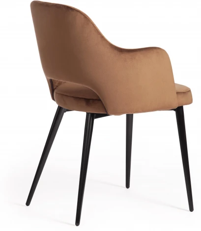 Обеденный стул Tetchair VALKYRIA (Ткань,Металл/Коричневый)