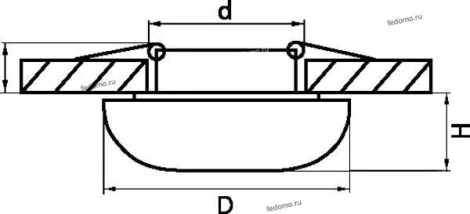 Встраиваемый точечный светильник Lightstar Monde 071137 (LED, 220V, IP44)