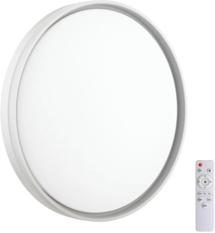 Настенно-потолочный светильник Savi 7631/DL (регулировка яркости, LED, 220V, пульт управления, круглые, IP43)