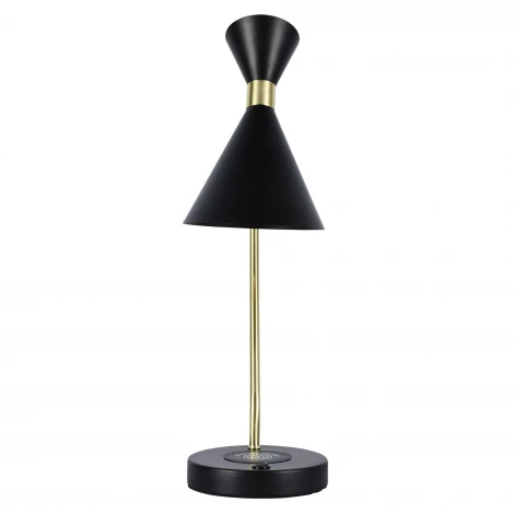 Настольная лампа с беспроводной зарядкой для телефона с выключателем IP21 Zortes Desklight ZRS.1066.04