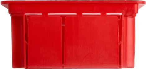 Коробка монтажная для полых стен с пластиковыми зажимами и крышкой Stekker 49007