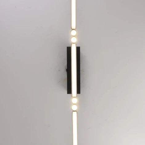 Подвесной светильник iLedex Vision 9309D-1200-2 WH+BK (220V, на проводе)