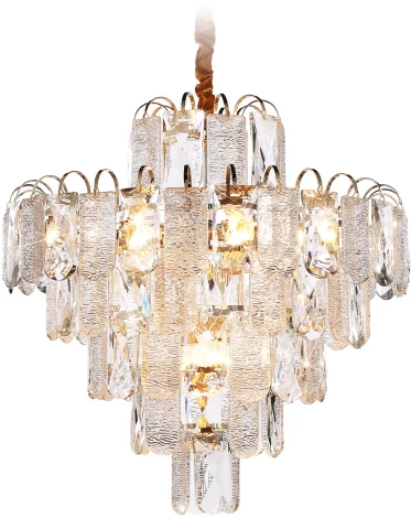 Подвесная люстра каскадная Ambrella TRADITIONAL TR5233 (220V, хрусталь, на цепи)