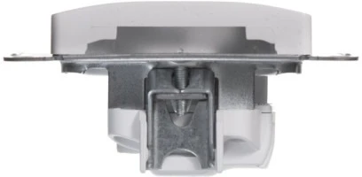 Розетка встраиваемая без заземления (белый) Systeme Electric Glossa GSL000141