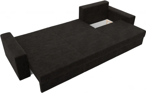 Диван прямой Майами Long Лига Диванов (Велюр) арт.126748