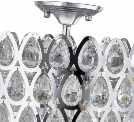 Потолочная люстра хрустальная на штанге Arte Milano Sorrento-2019 372019/7/50/460 CR (220V)