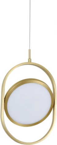 Подвесной светильник светодиодный Newport 3510 3512/S brass (220V, на проводе, круглые)