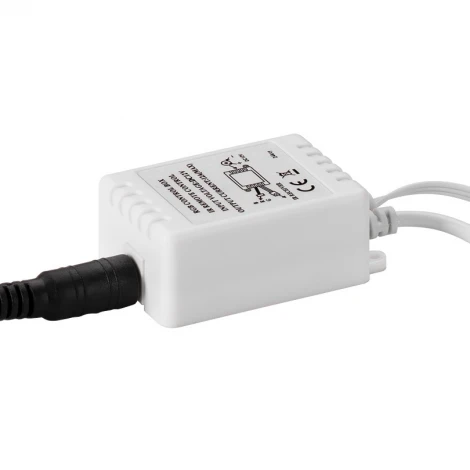 Контроллер Wolta WLC-CP/03 с пультом мини для светодиодной ленты RGB разъем питания DC Jack "ПАПА" 3-pin 12В