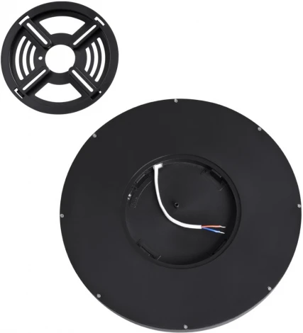 Настенно-потолочный Sonex Omega Black 7662/24L MITRA пластик/белый/черный LED 24Вт 3000/4000K D300 IP20 (220V, круглые)