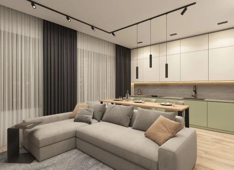 Трековый светильник Denkirs DK620 DK6202-BK (220V, круглые)