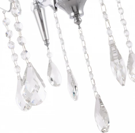 Подвесная люстра Arte Milano AM347710 347710/6 CR (220V, подвески, на цепи, подсвечник, свеча)