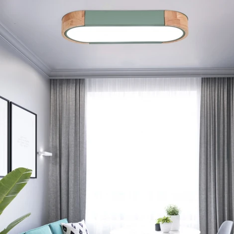 Потолочный светильник круглый Linn L65 Green ImperiumLoft Inn01 (193589-26) (LED, 220V)