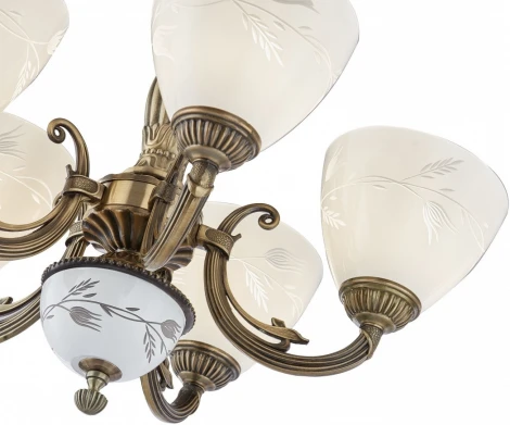 Подвесная люстра Arte Milano AM343659 343659/5 AB (220V, на цепи)