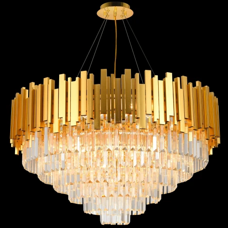 Подвесная люстра Natali Kovaltseva Vertigo 81440/12C GOLD