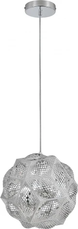 Подвесной светильник (11060/A/1P Chrome) Indigo Futuro V000550 (220V, на проводе, шар)
