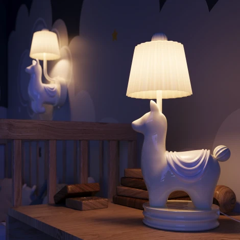 Настольная лампа Maytoni Senor Alpaca MOD377TL-L5W3K (для детской, LED, 220V)